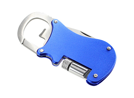 Destapador multiherramienta metálica 4 en 1