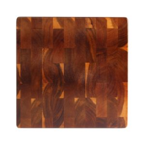 Tabla cuadrada 30 x 30 de acacia
